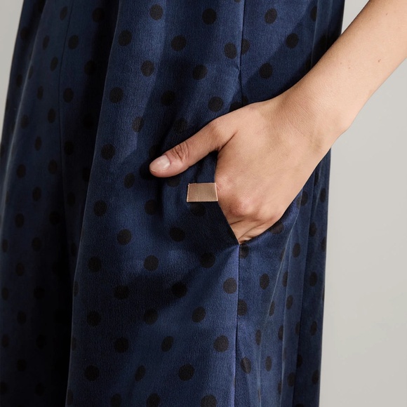 Brand New Lunya Washable Silk Elastic Strap Jumpsuit - Picture 5 of 5